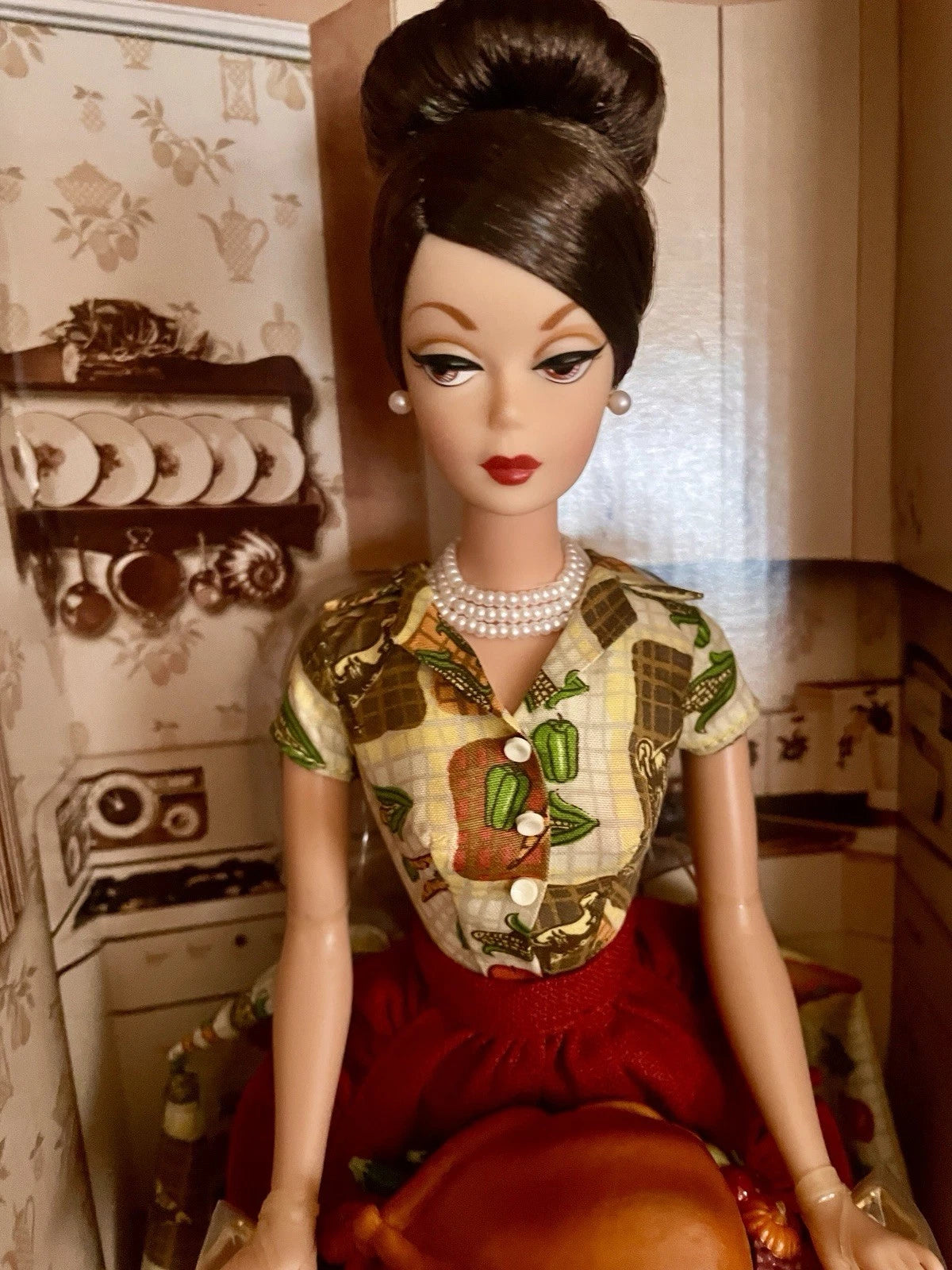 2010 Barbie Holiday Hostess Thanksgiving Feast Gold Label LE 3100 T2160 NRFB