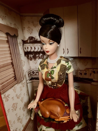 2010 Barbie Holiday Hostess Thanksgiving Feast Gold Label LE 3100 T2160 NRFB