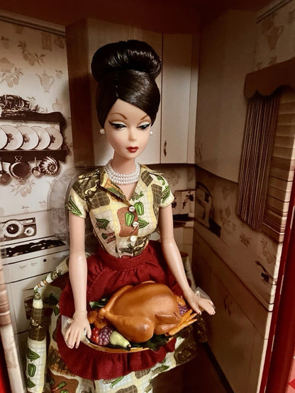 2010 Barbie Holiday Hostess Thanksgiving Feast Gold Label LE 3100 T2160 NRFB