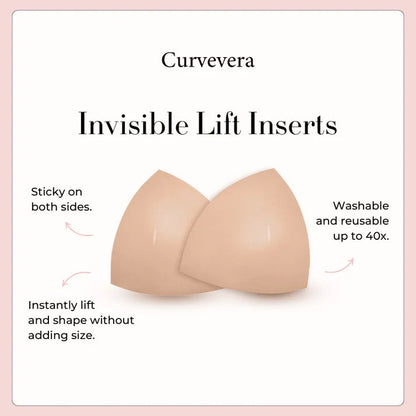 Double-Sided Adhesive Invisible Lift Inserts(2 Pairs)