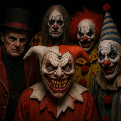 Evil Clown Jester HD Studios Pro Mask
